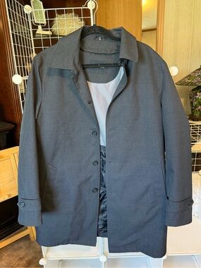Tommy Hilfiger Men's Slate Gray Peacoat